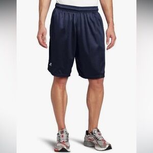 Russell Athletic Blue Mesh Athletic Shorts Size M